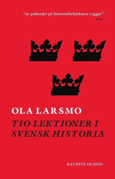 bokomslag Tio lektioner i svensk historia