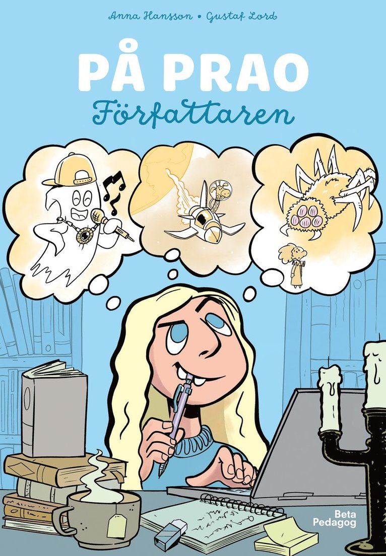 Anna Hansson - På prao. Författaren, Inbunden