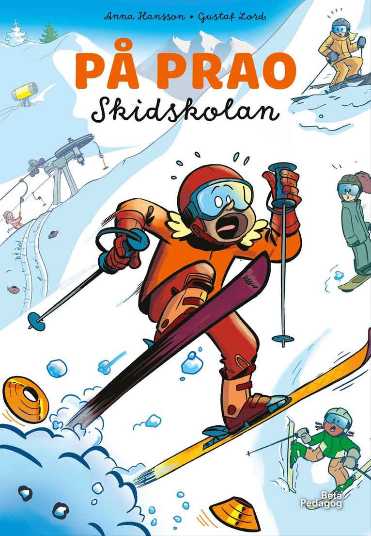 På Prao. Skidskolan