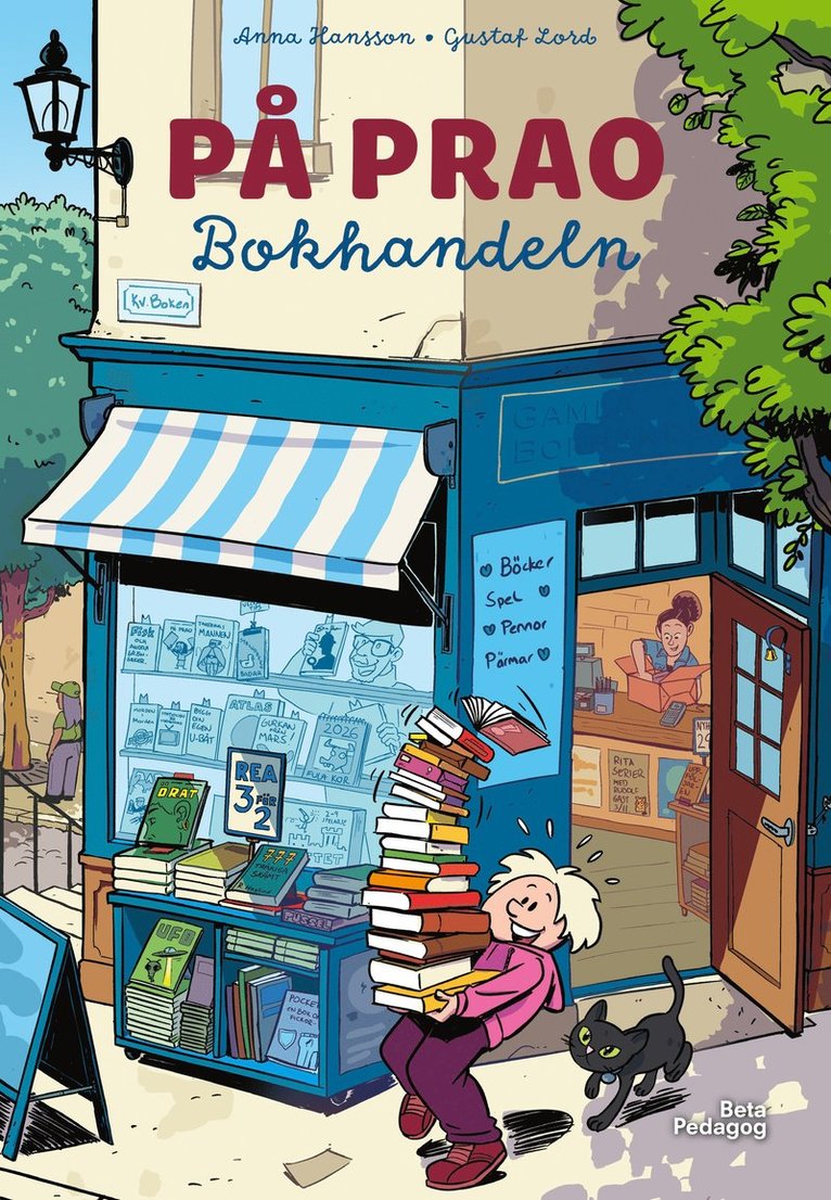 På prao. Bokhandeln