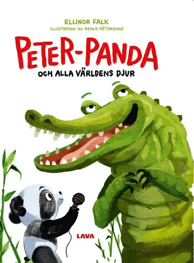 Ellinor Falk - Peter Panda och alla världens djur, Inbunden
