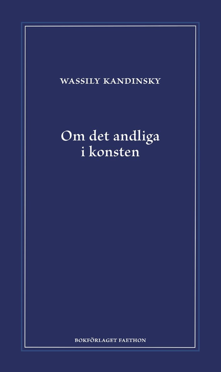 Om det andliga i konsten 1