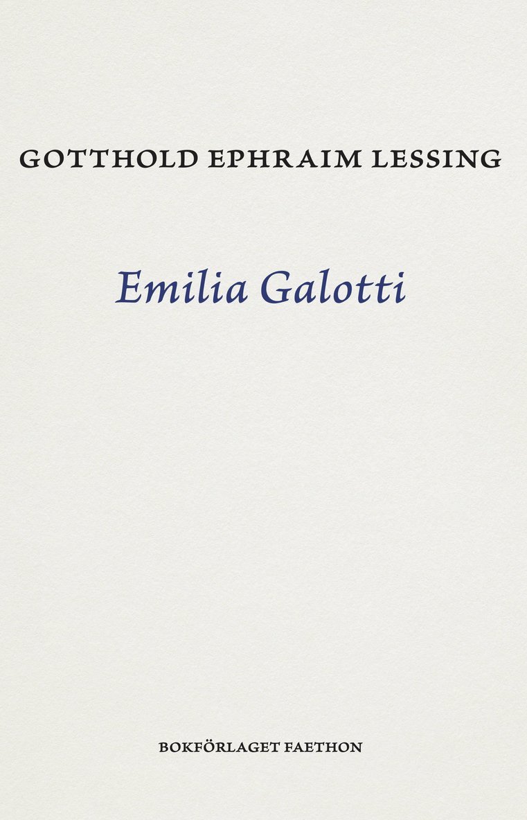 Emilia Galotti 1