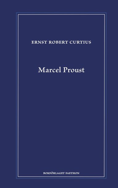 bokomslag Marcel Proust