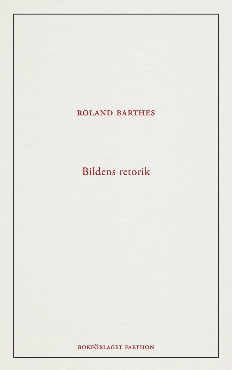 Bildens retorik 1