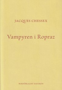 bokomslag Vampyren i Ropraz