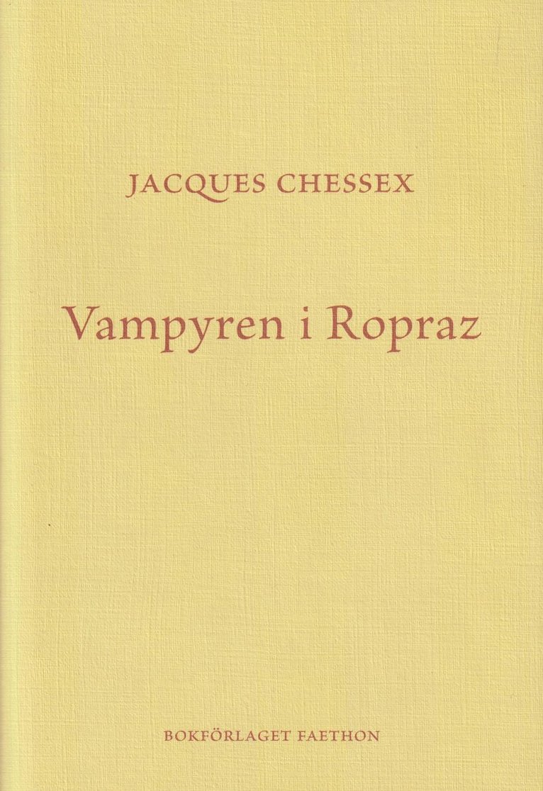 Vampyren i Ropraz 1