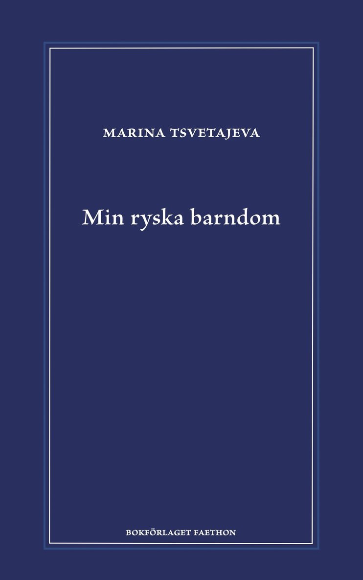 Min ryska barndom