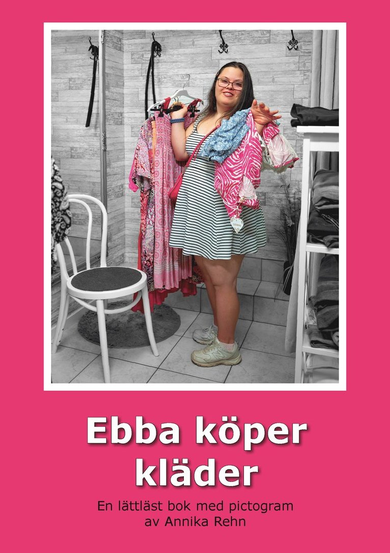 Ebba köper kläder (Pictogram) 1