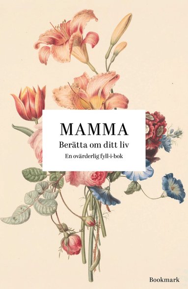 Mamma : berätta om ditt liv, Kartonnage