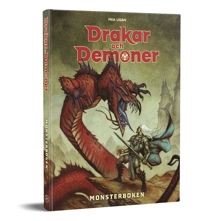 Drakar och Demoner Monsterboken Standardutgåva 1