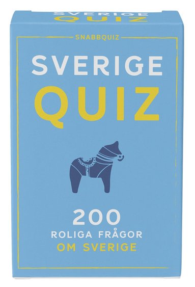 Sverigequiz 1