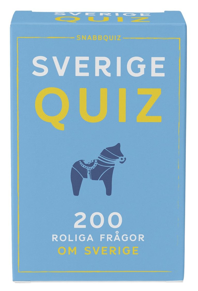 Sverigequiz, Övrigt