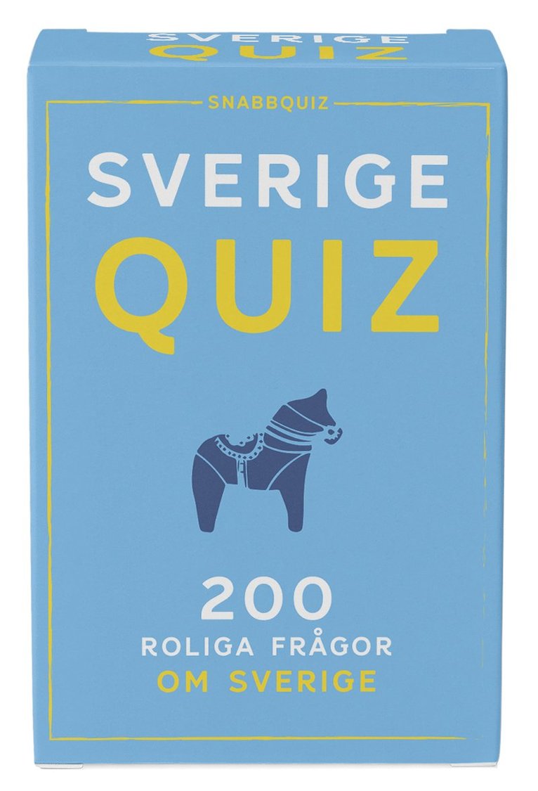 Sverigequiz 1