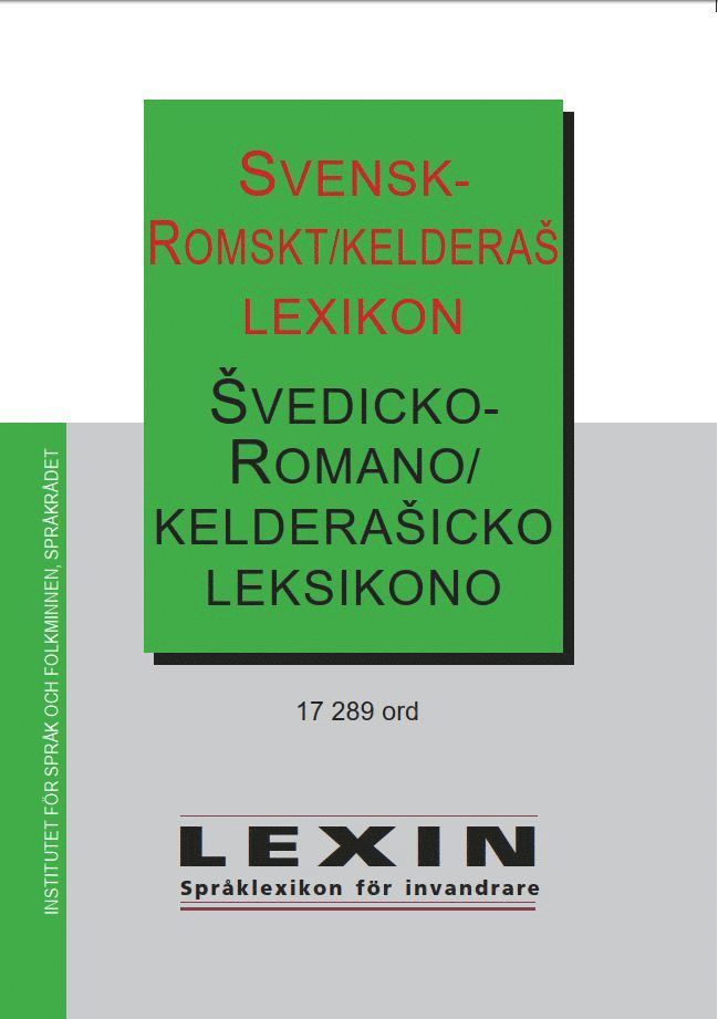 Lexin: Svensk-romskt/kelderas lexikon 1