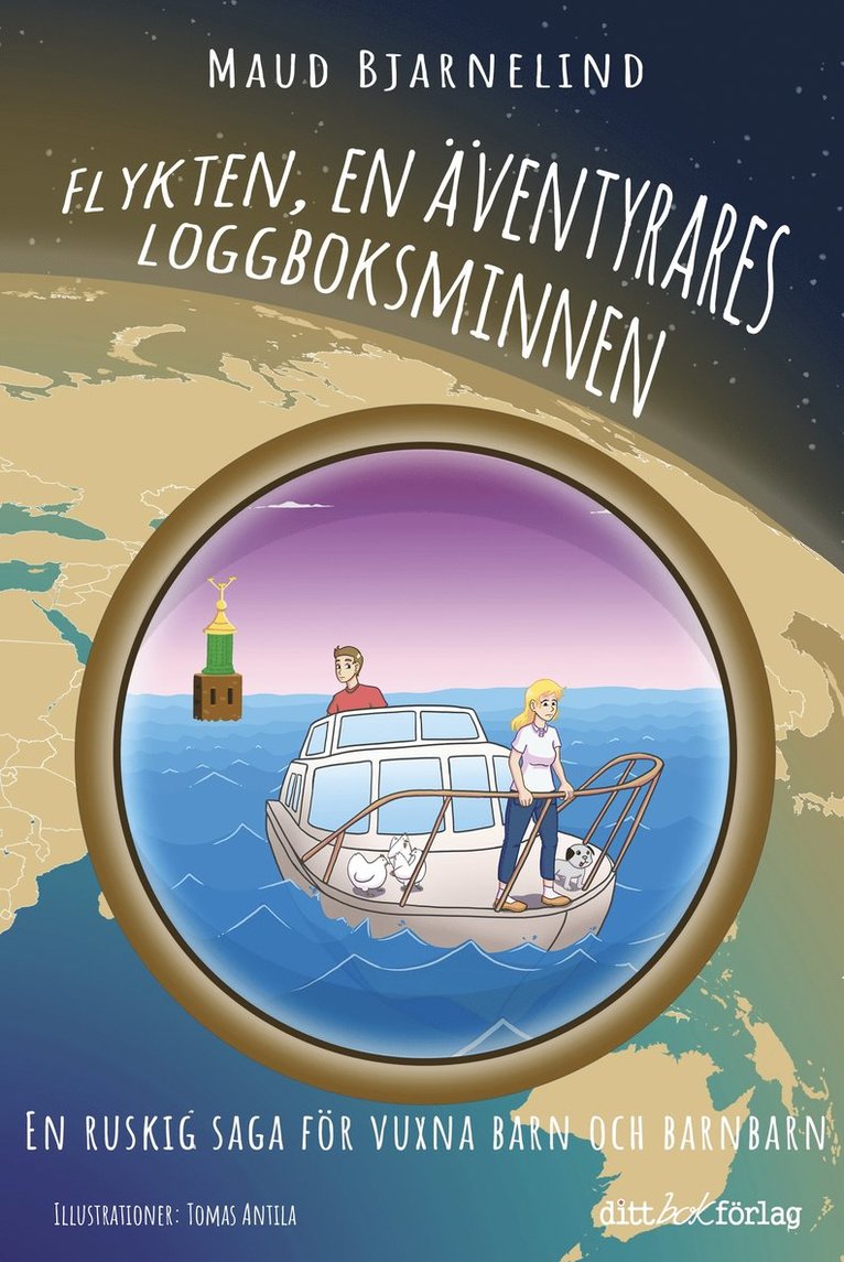 Maud Bjarnelind - Flykten : en äventyrares loggboksminnen, Inbunden