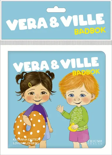 Katarina Ekstedt - Vera och Ville badbok, Kartonnage