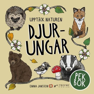 Emma Jansson - Djurungar - pekbok, Inbunden