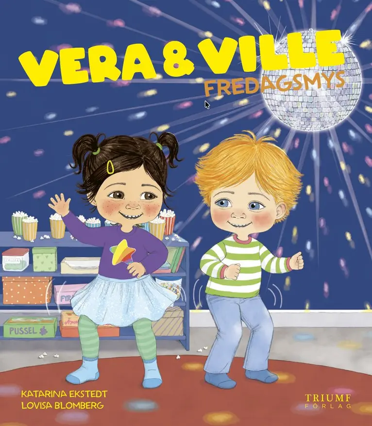 Katarina Ekstedt - Vera och Ville fredagsmys!, Inbunden. Tillgänglighet: Kommande
