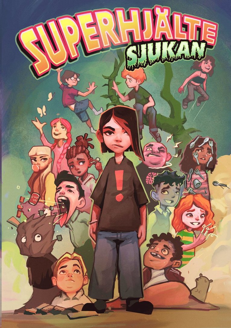 Jesper Lundqvist - Superhjältesjukan, Inbunden