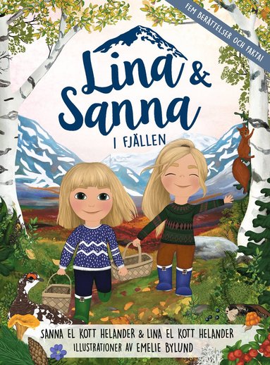 bokomslag Lina & Sanna i fjällen