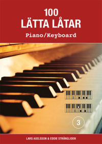 bokomslag 100 lätta låtar piano/keyboard 3
