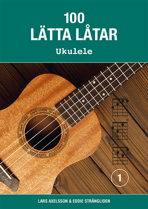 100 lätta låtar ukulele 1, Häftad