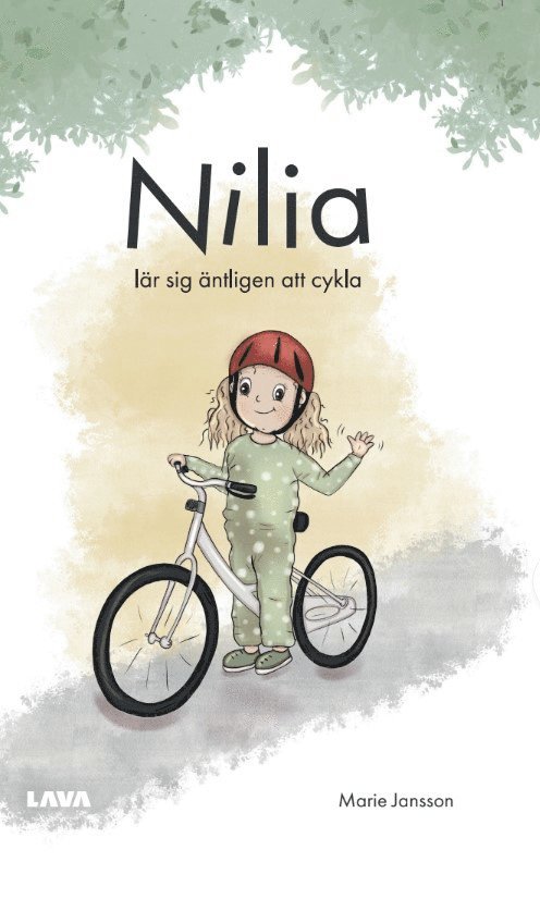 Nilia lär sig äntligen att cykla 1