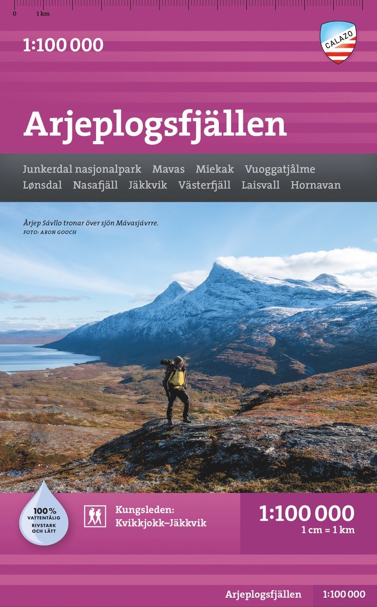 Arjeplogsfjällen 1:100000 1