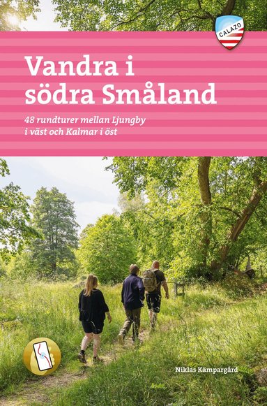 Niklas Kämpargård - Vandra i södra Småland, Häftad