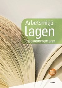 bokomslag Arbetsmiljölagen med kommentarer