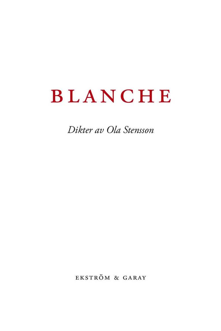 Blanche 1