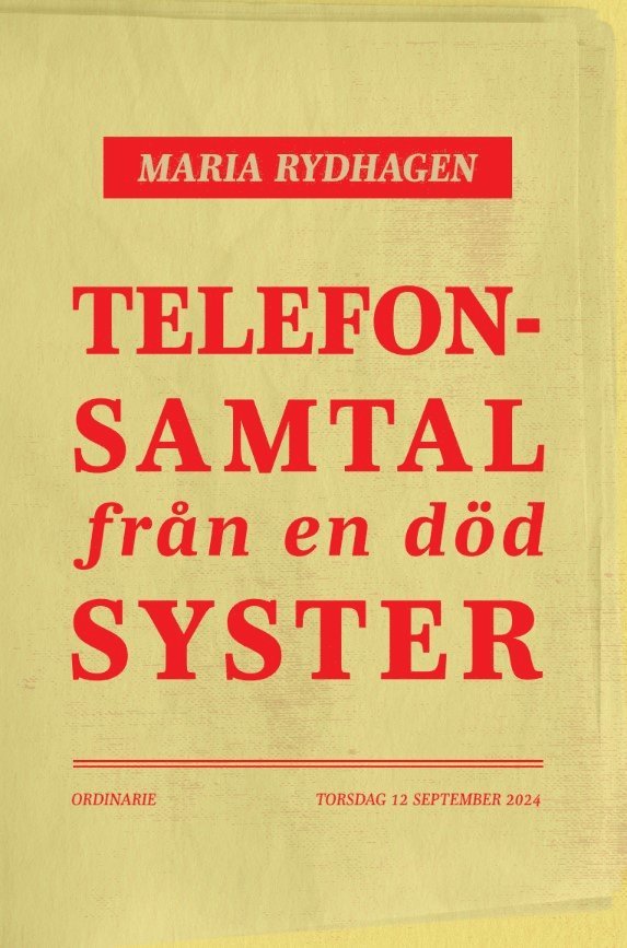 Telefonsamtal från en död syster 1