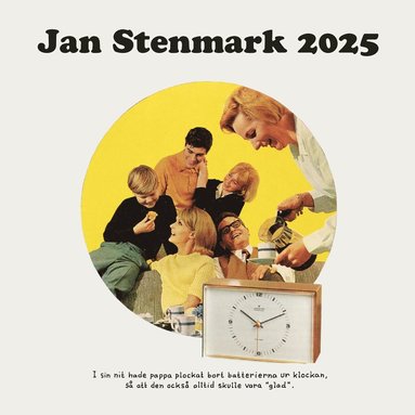 bokomslag Väggkalender 2025 Jan Stenmark