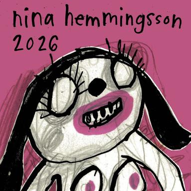 bokomslag Väggkalender 2026 Nina Hemmingsson Almanacka