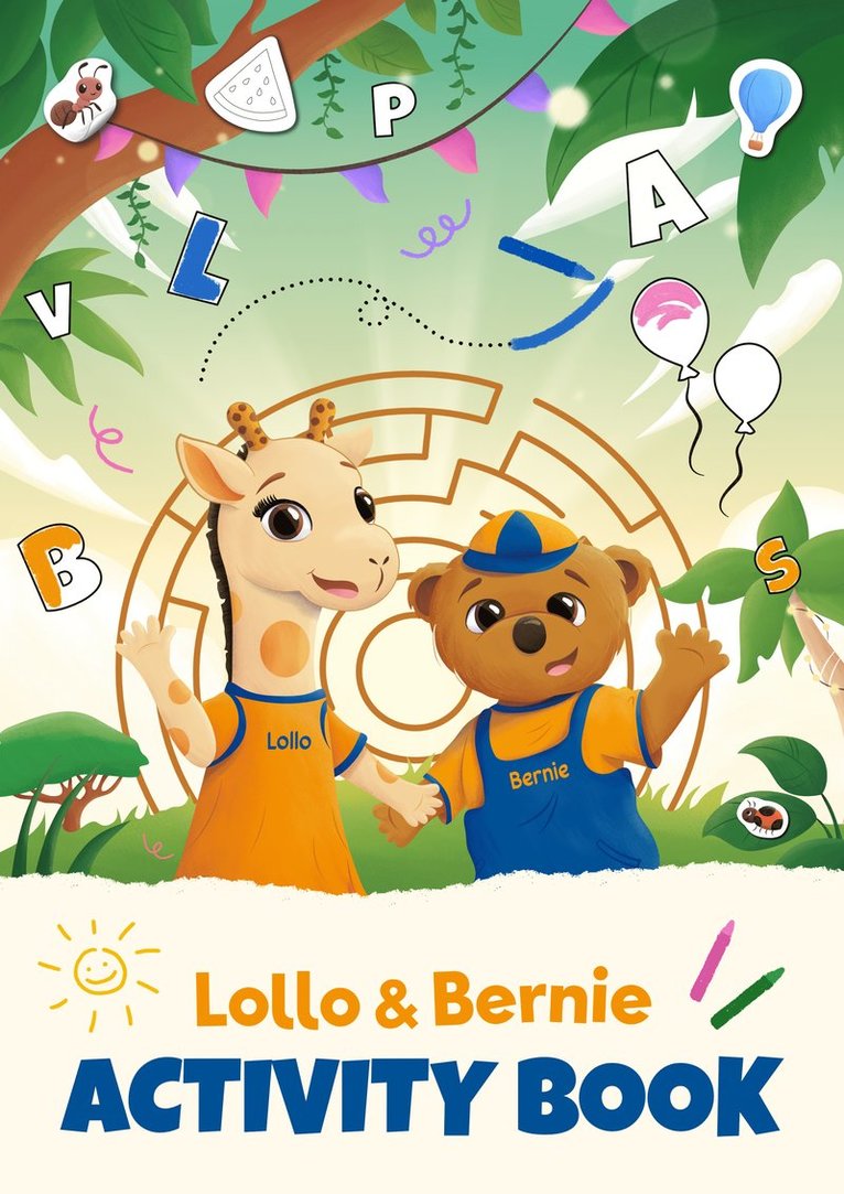Melina Roy - Lollo & Bernie. Activity Book, Häftad