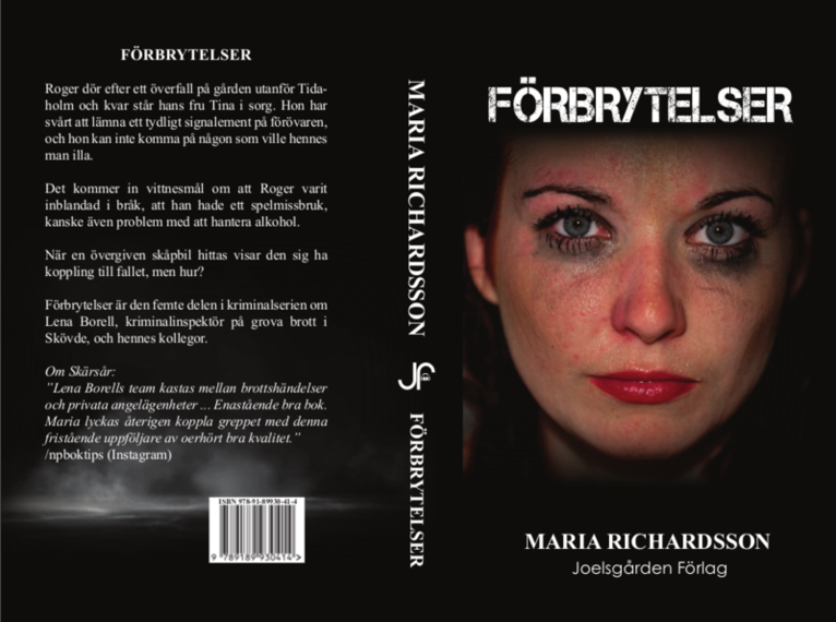 Maria Richardsson - Förbrytelser, Häftad