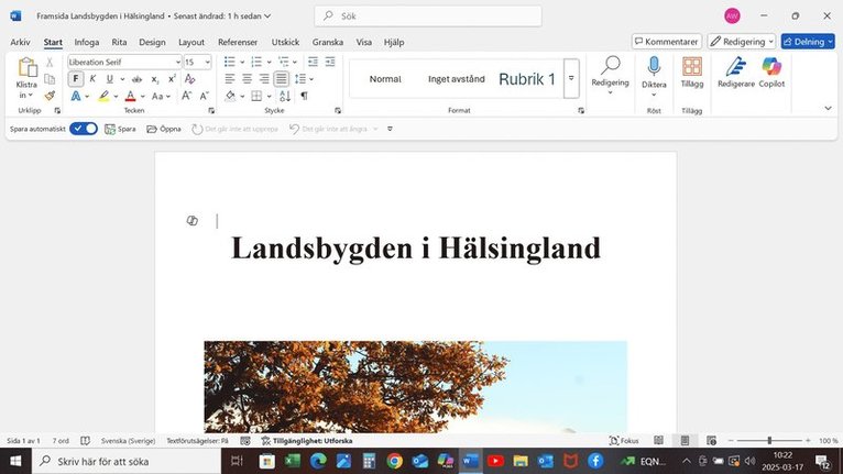 Landsbygden i Hälsingland 1