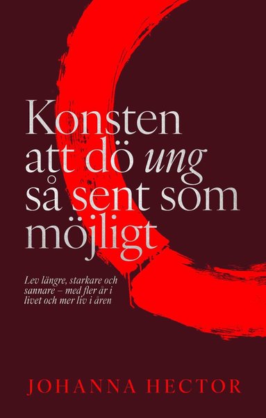 Johanna Hector - Konsten att dö ung så sent som möjligt, Inbunden