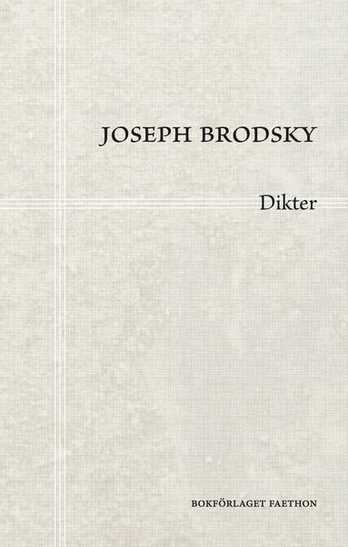 Joseph Brodsky - Dikter, Häftad