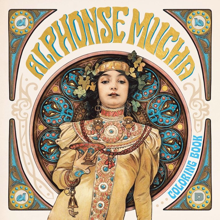 Alphonse Mucha Coloring Book 1