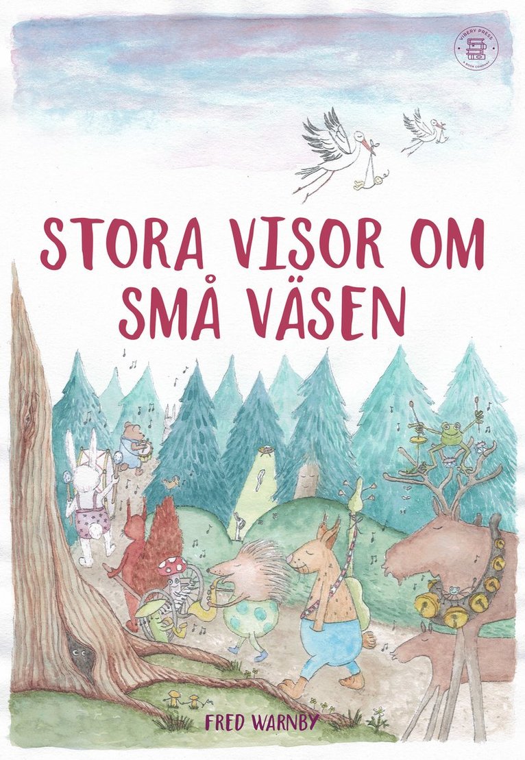 Fred Warnby - Stora visor om små väsen, Kartonnage