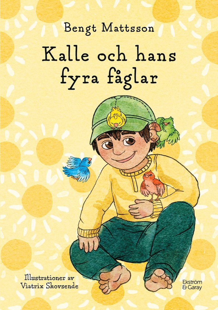 Bengt Mattsson - Kalle och hans fyra fåglar, Inbunden