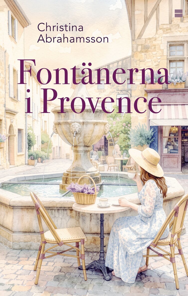 Christina Abrahamsson - Fontänerna i Provence, Kartonnage. Tillgänglighet: Kommande