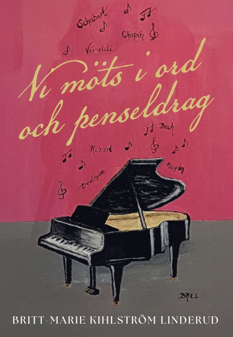 Britt-Marie Kihlström Linderud - Vi möts i ord och penseldrag, Häftad