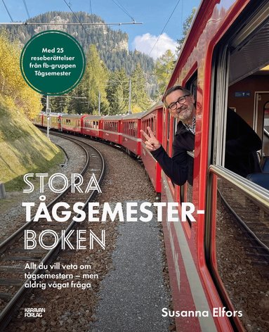 Susanna Elfors - Stora tågsemesterboken, Kartonnage