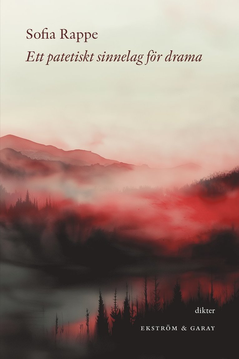 Sofia Rappe - Ett patetiskt sinnelag för drama, Häftad