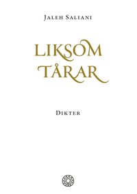 bokomslag Liksom tårar