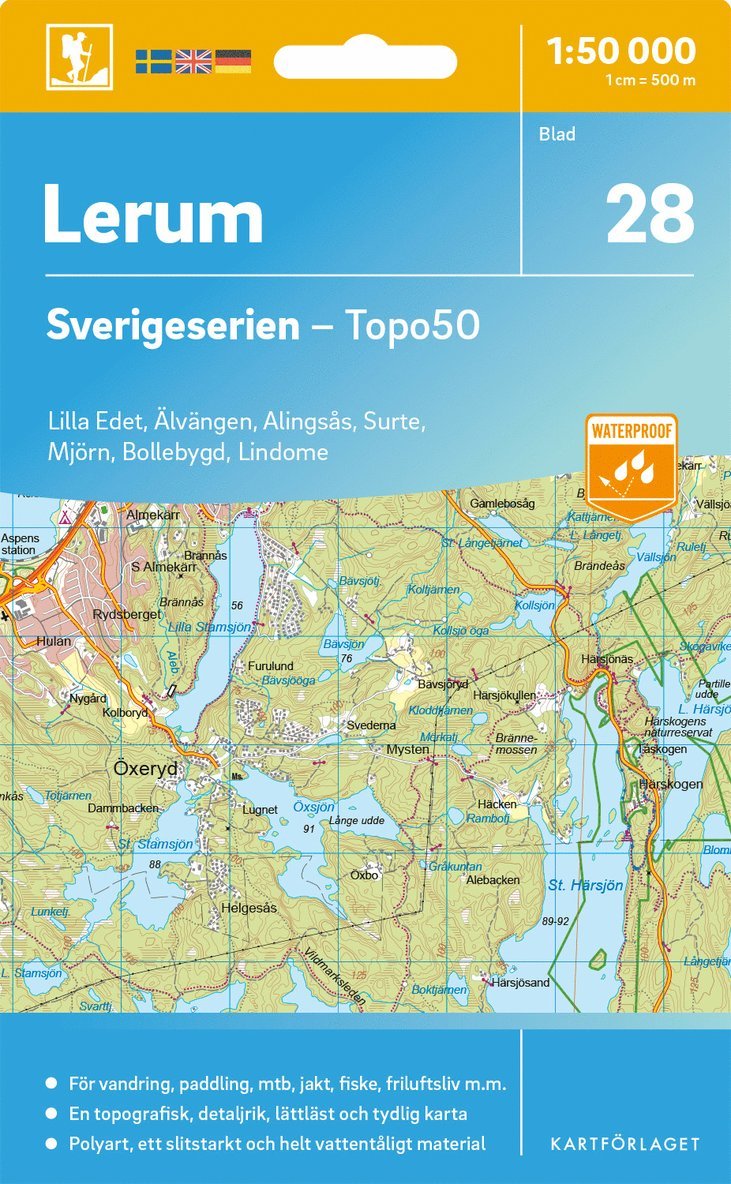 28 Lerum Sverigeserien Topo50 1