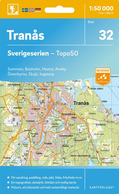 bokomslag 32 Tranås Sverigeserien Topo50